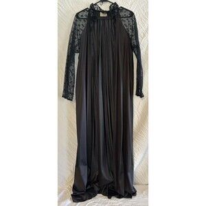 Jolie Two Sheer Lace Long Sleeve Duster Cover M Whimsy Goth Ethereal‎ Romantic